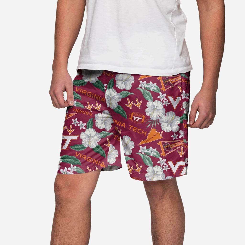 Virginia Tech Hokies City Style Swimming Trunks FOCO S - FOCO.com