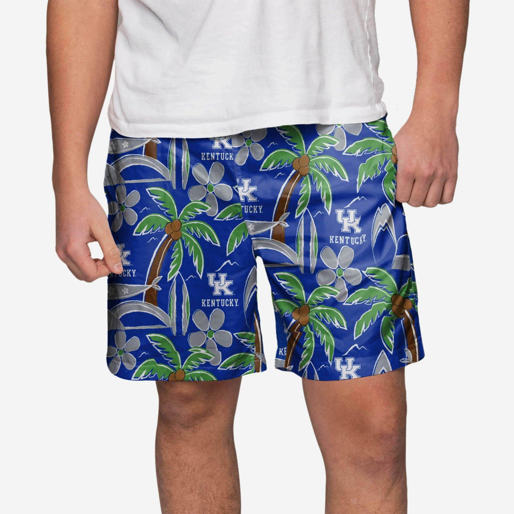 Kentucky Wildcats Tropical Swimming Trunks FOCO S - FOCO.com