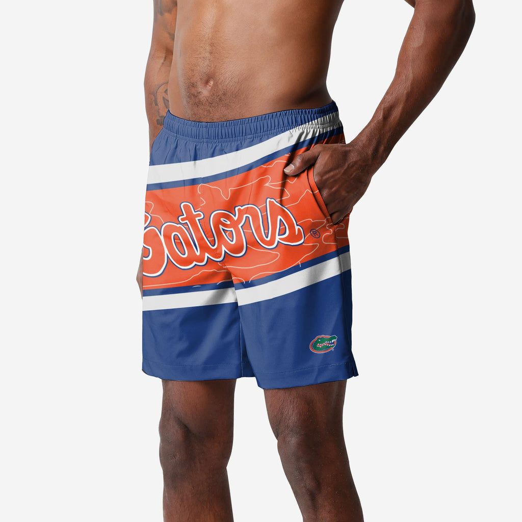 Florida Gators Big Wordmark Swimming Trunks FOCO S - FOCO.com