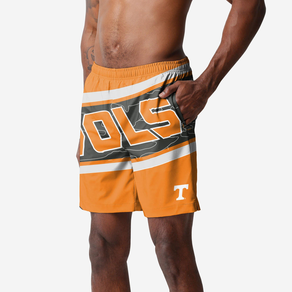 Tennessee Volunteers Big Wordmark Swimming Trunks FOCO S - FOCO.com