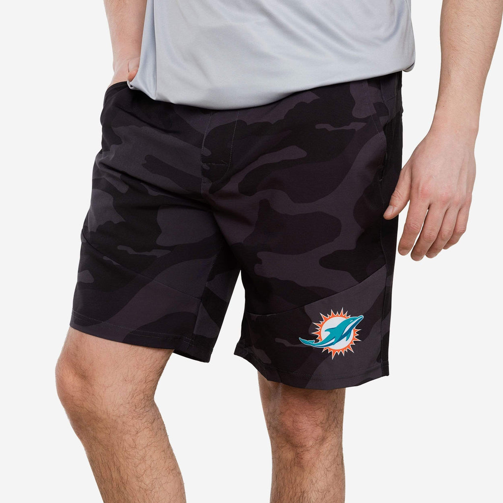 Miami Dolphins Nightcap Camo Walking Shorts FOCO S - FOCO.com