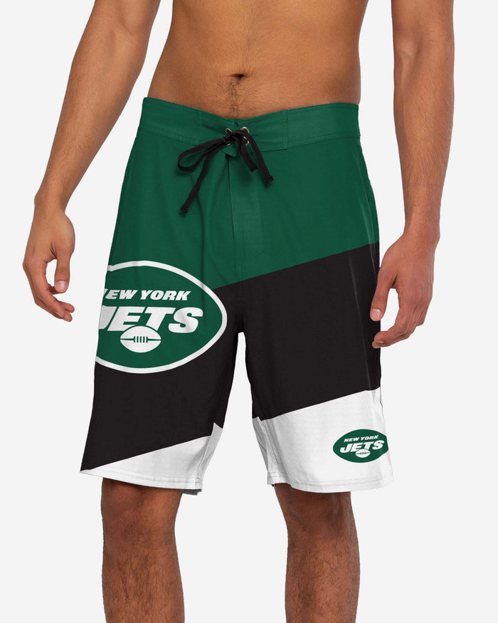 New York Jets Color Dive Boardshorts FOCO S - FOCO.com