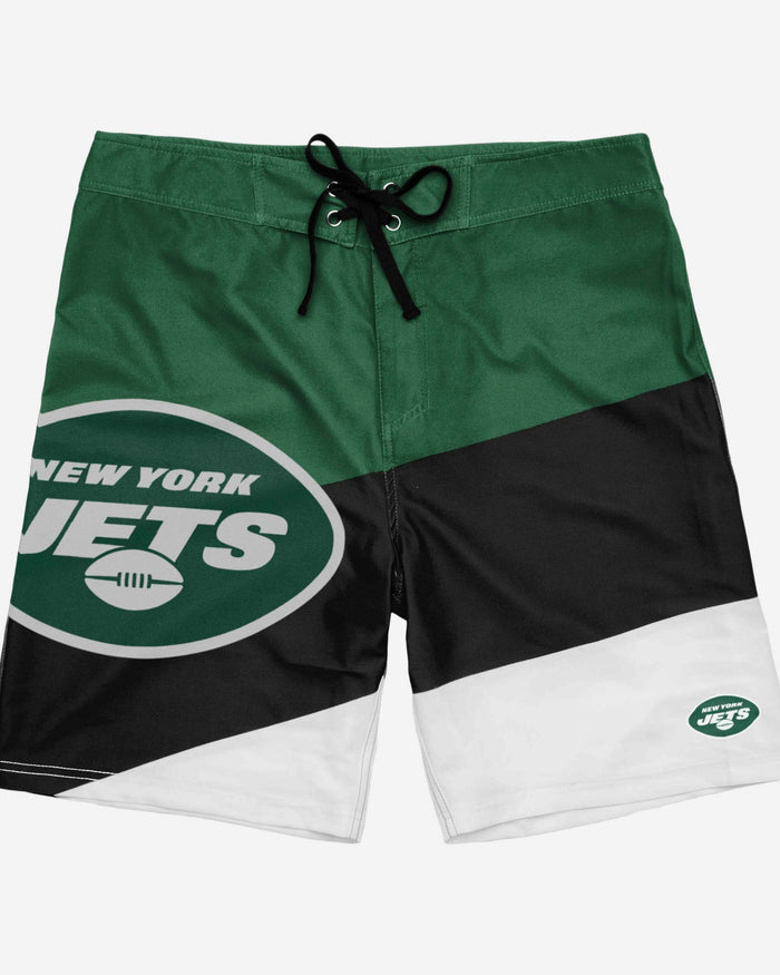 New York Jets Color Dive Boardshorts FOCO - FOCO.com