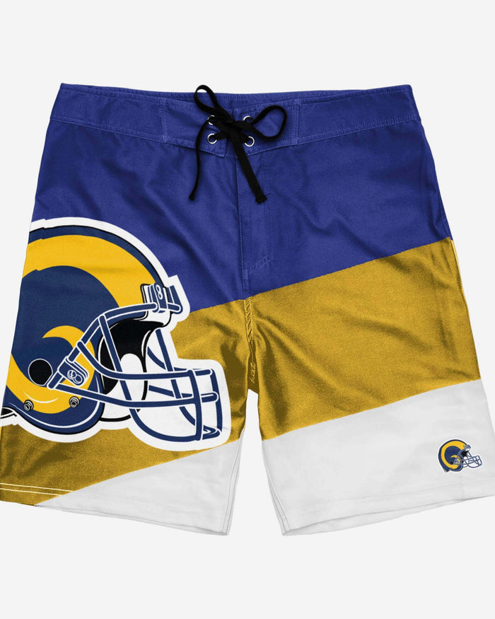 Los Angeles Rams Orignial Color Dive Boardshorts FOCO - FOCO.com