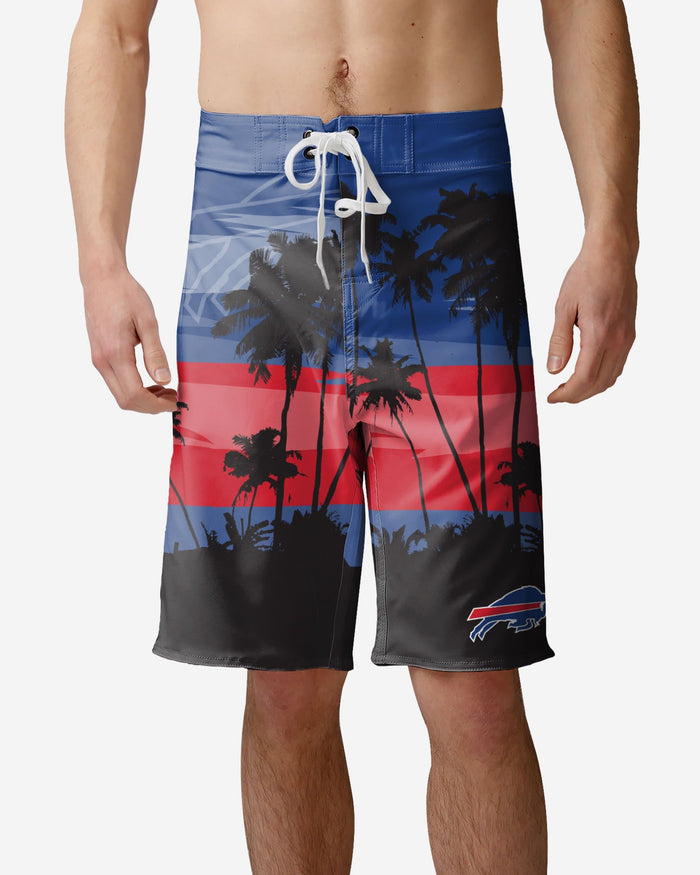 Buffalo Bills Sunset Boardshorts FOCO S - FOCO.com