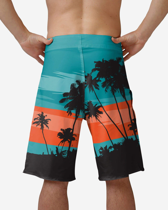 Miami Dolphins Sunset Boardshorts FOCO - FOCO.com