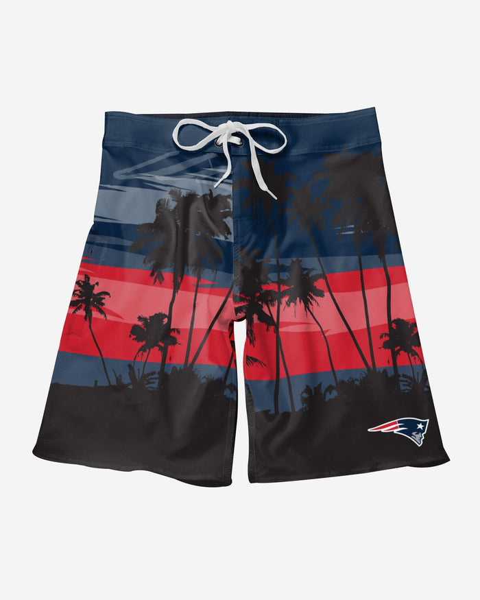 New England Patriots Sunset Boardshorts FOCO - FOCO.com