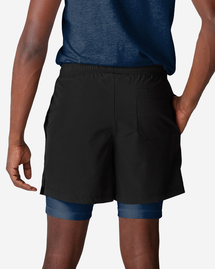 Dallas Cowboys Black Team Color Lining Shorts FOCO - FOCO.com