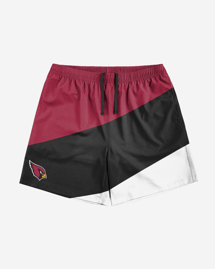 Arizona Cardinals Colorblock Double Down Liner Training Shorts FOCO - FOCO.com