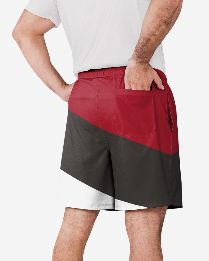 Tampa Bay Buccaneers Colorblock Double Down Liner Training Shorts FOCO - FOCO.com