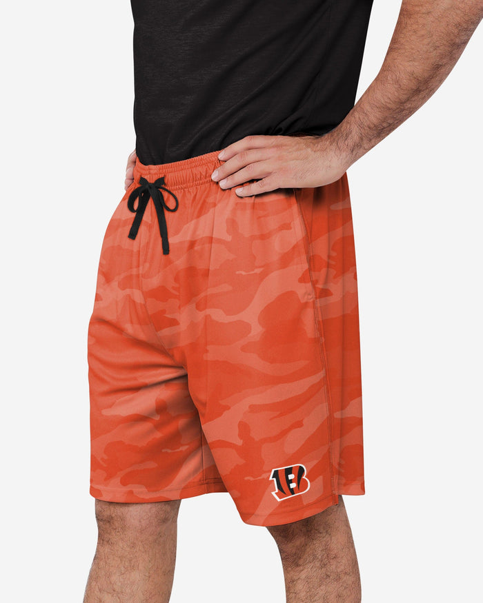 Cincinnati Bengals Cool Camo Training Shorts FOCO S - FOCO.com