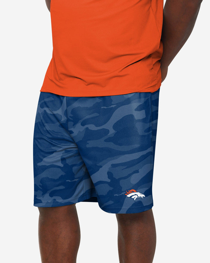 Denver Broncos Cool Camo Training Shorts FOCO S - FOCO.com