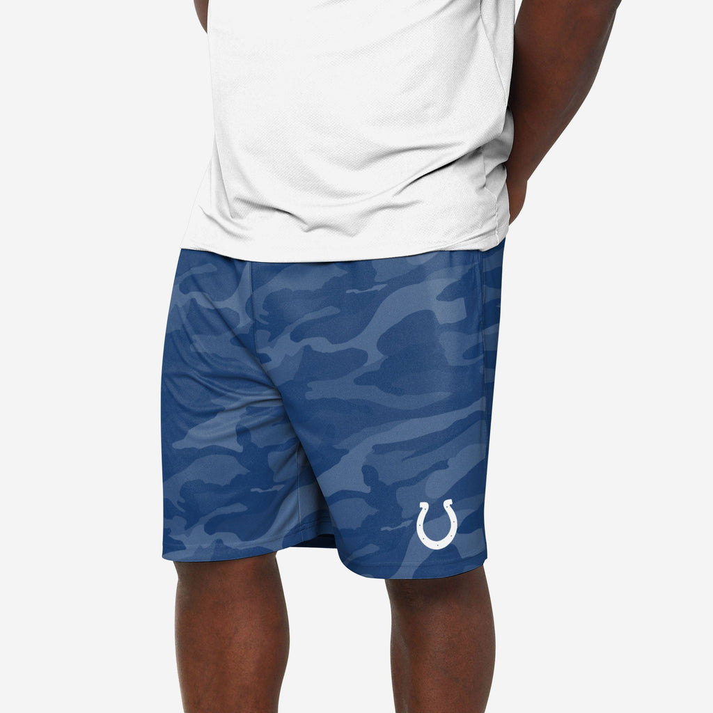 Indianapolis Colts Cool Camo Training Shorts FOCO S - FOCO.com