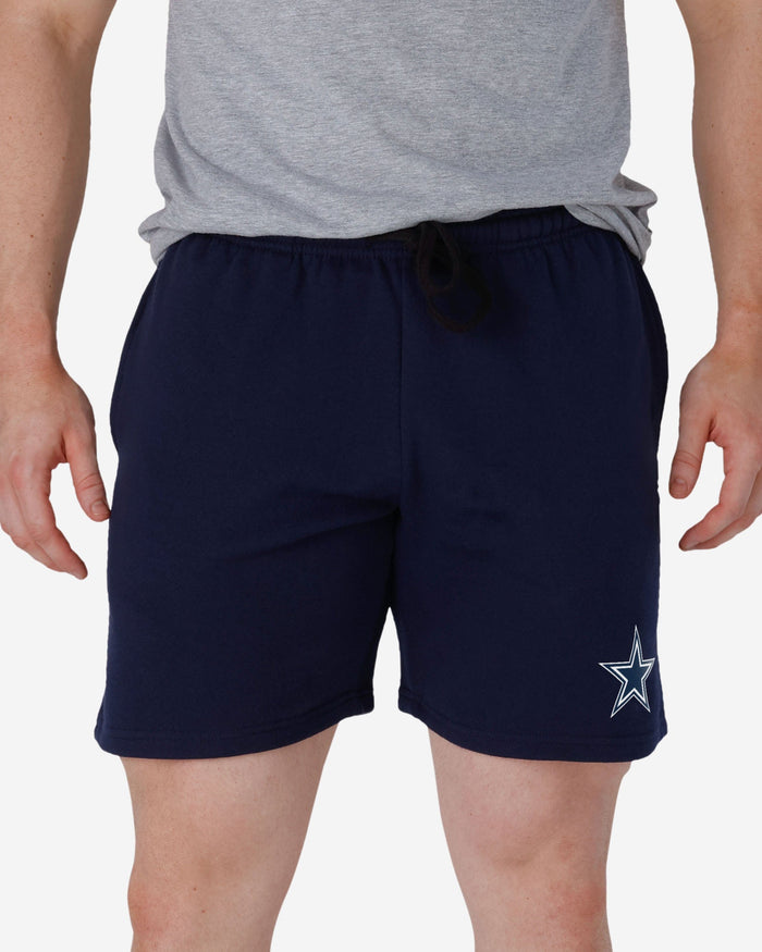 Dallas Cowboys Solid Fleece Shorts FOCO S - FOCO.com