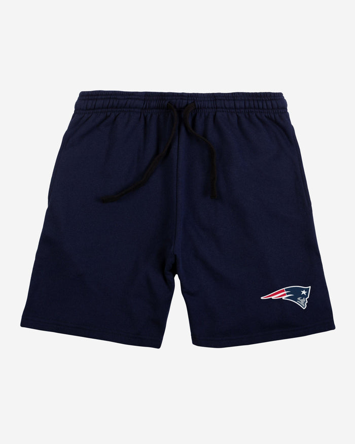 New England Patriots Solid Fleece Shorts FOCO - FOCO.com