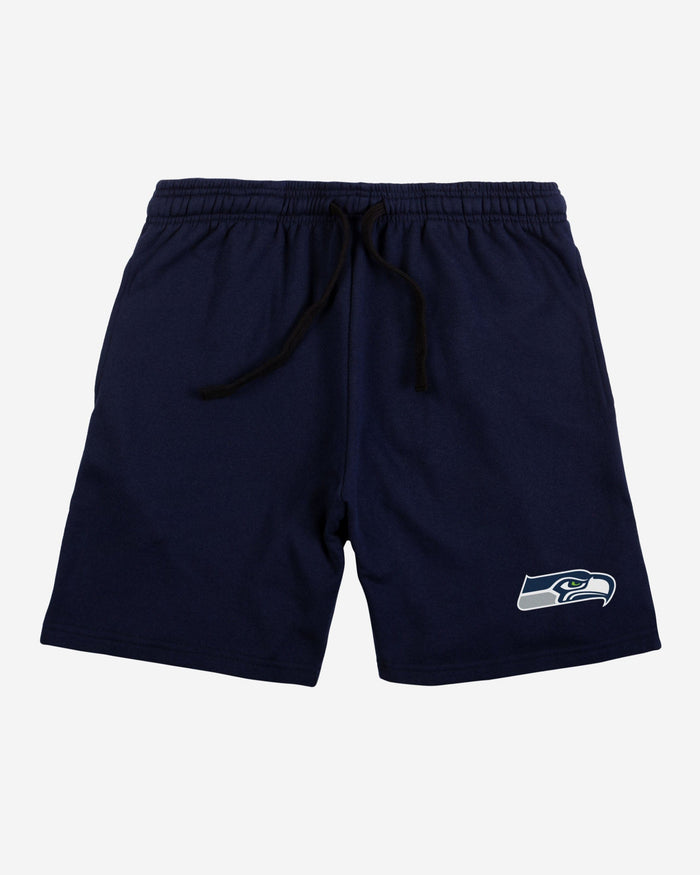 Seattle Seahawks Solid Fleece Shorts FOCO - FOCO.com