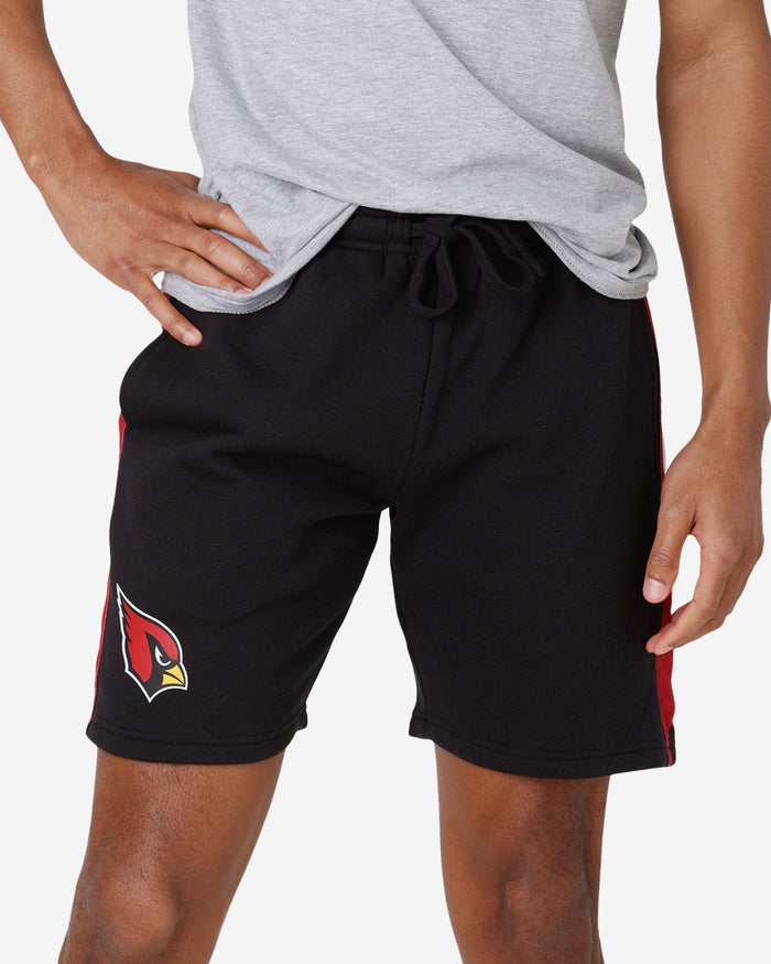 Arizona Cardinals Side Stripe Fleece Shorts FOCO S - FOCO.com