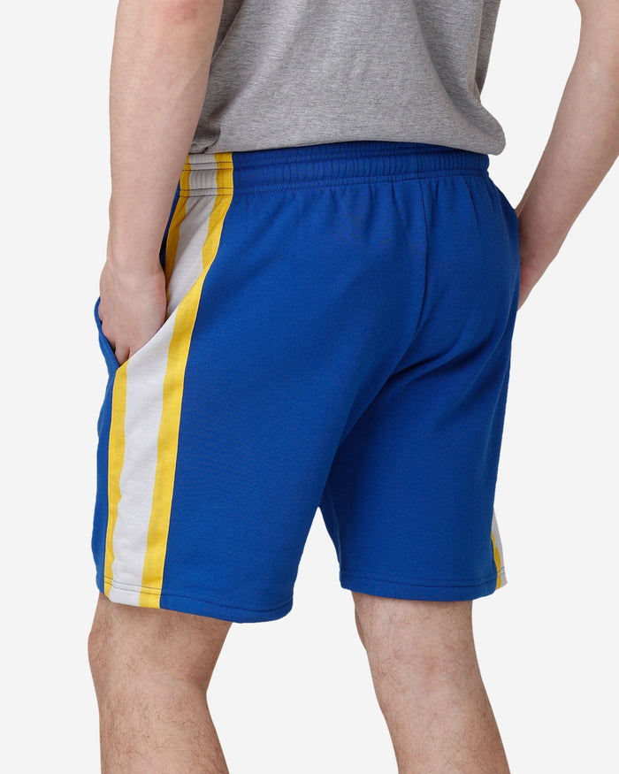 Los Angeles Rams Side Stripe Fleece Shorts FOCO - FOCO.com