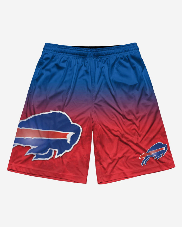 Buffalo Bills Gradient Big Logo Training Shorts FOCO - FOCO.com