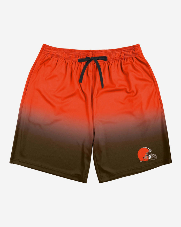 Cleveland Browns Game Ready Gradient Training Shorts FOCO - FOCO.com