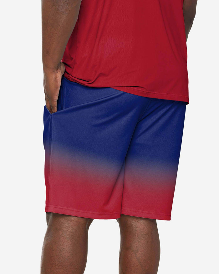 New York Giants Game Ready Gradient Training Shorts FOCO - FOCO.com