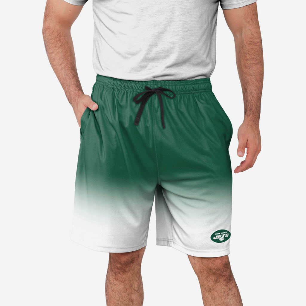 New York Jets Game Ready Gradient Training Shorts FOCO S - FOCO.com