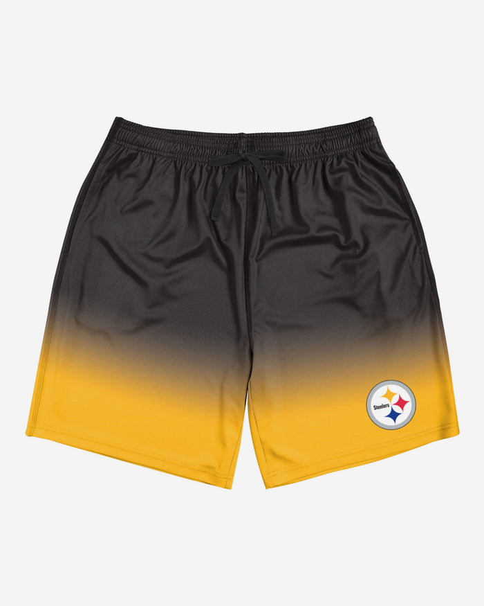 Pittsburgh Steelers Game Ready Gradient Training Shorts FOCO - FOCO.com