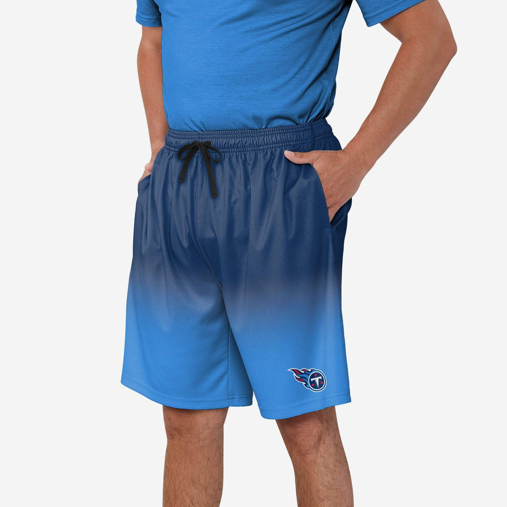 Tennessee Titans Game Ready Gradient Training Shorts FOCO S - FOCO.com