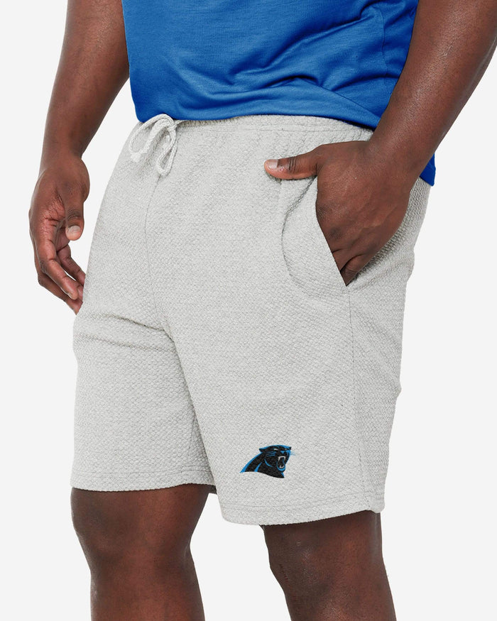 Carolina Panthers Gray Woven Shorts FOCO - FOCO.com