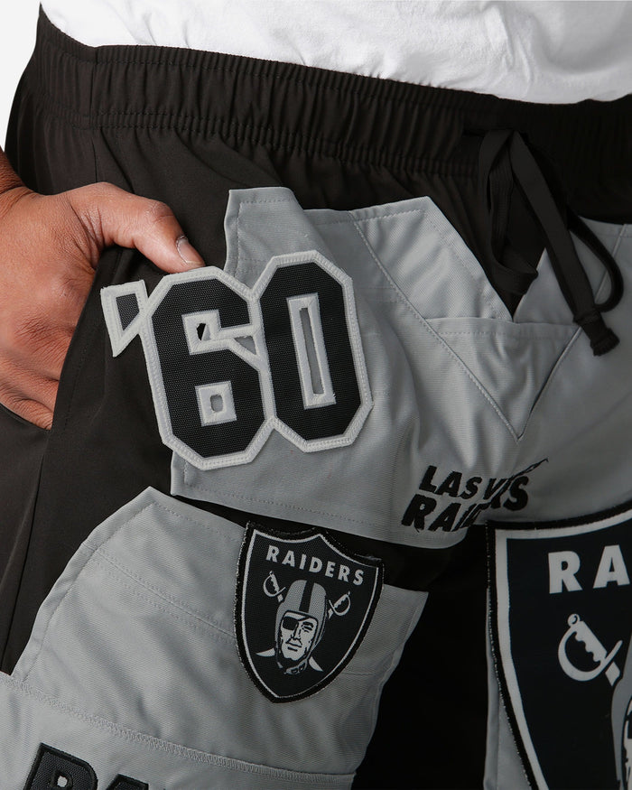 Las Vegas Raiders Ultimate Uniform Shorts FOCO - FOCO.com