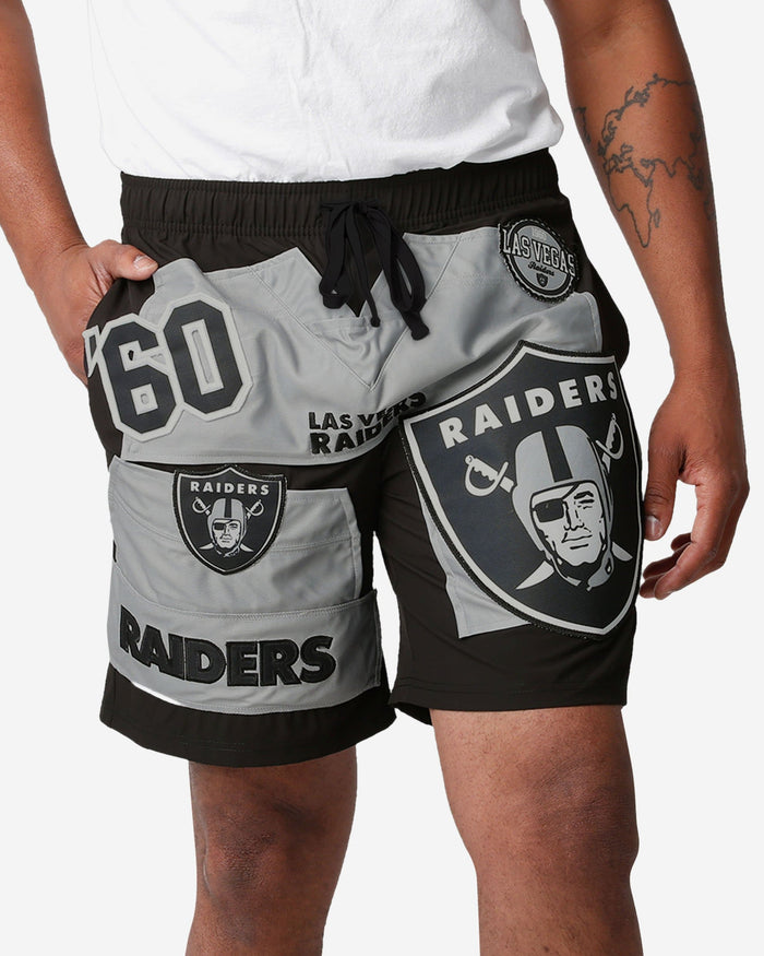 Las Vegas Raiders Ultimate Uniform Shorts FOCO S - FOCO.com