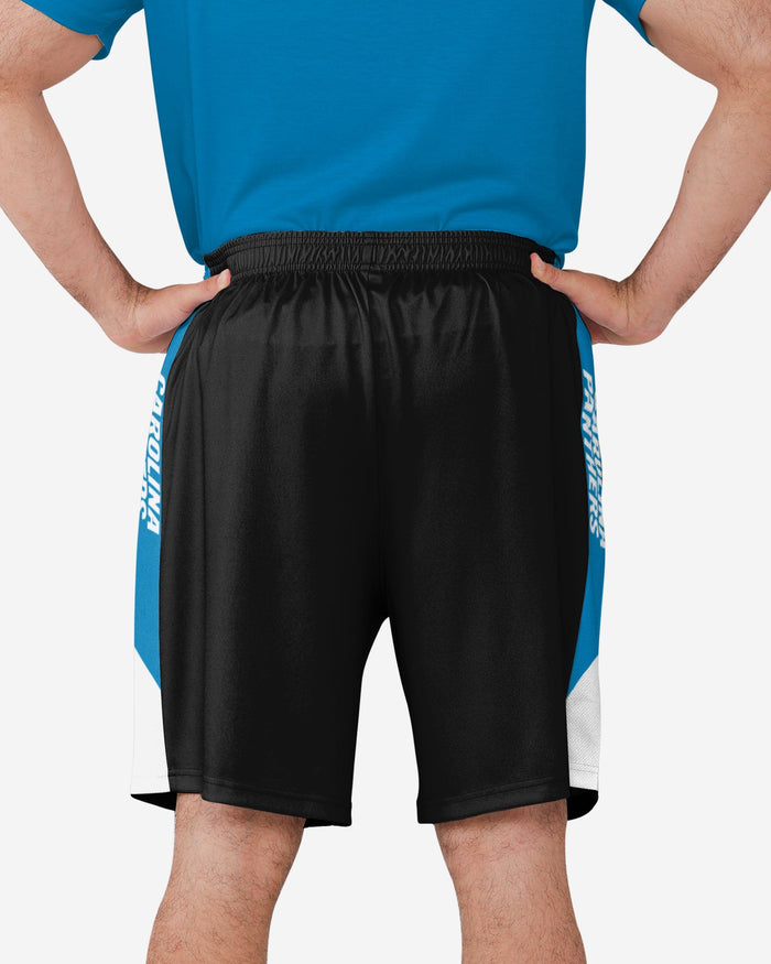 Carolina Panthers Side Stripe Training Shorts FOCO - FOCO.com