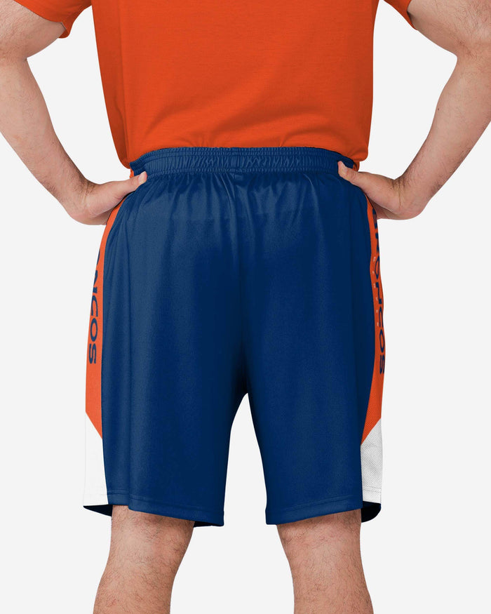 Denver Broncos Side Stripe Training Shorts FOCO - FOCO.com