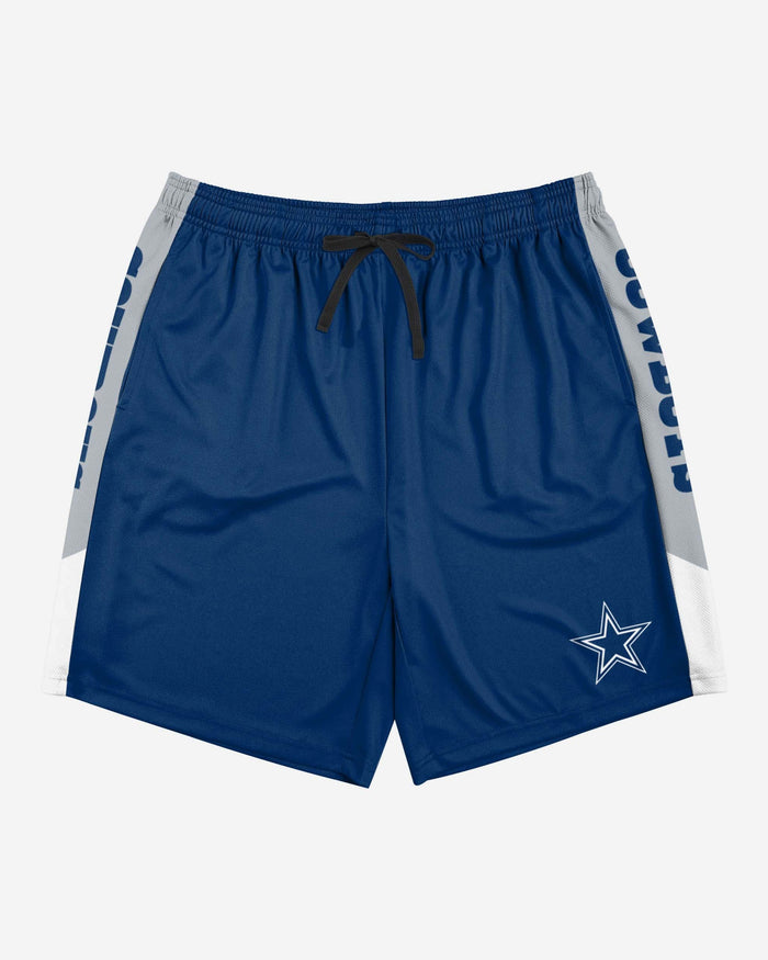 Dallas Cowboys Side Stripe Training Shorts FOCO - FOCO.com