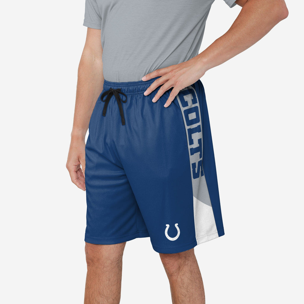 Indianapolis Colts Side Stripe Training Shorts FOCO S - FOCO.com