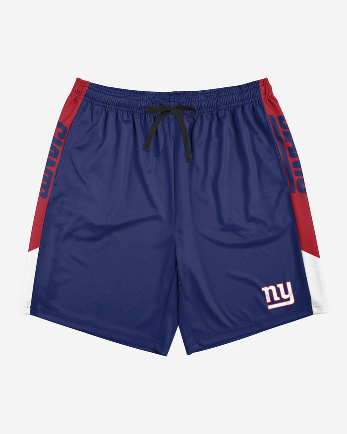 New York Giants Side Stripe Training Shorts FOCO - FOCO.com