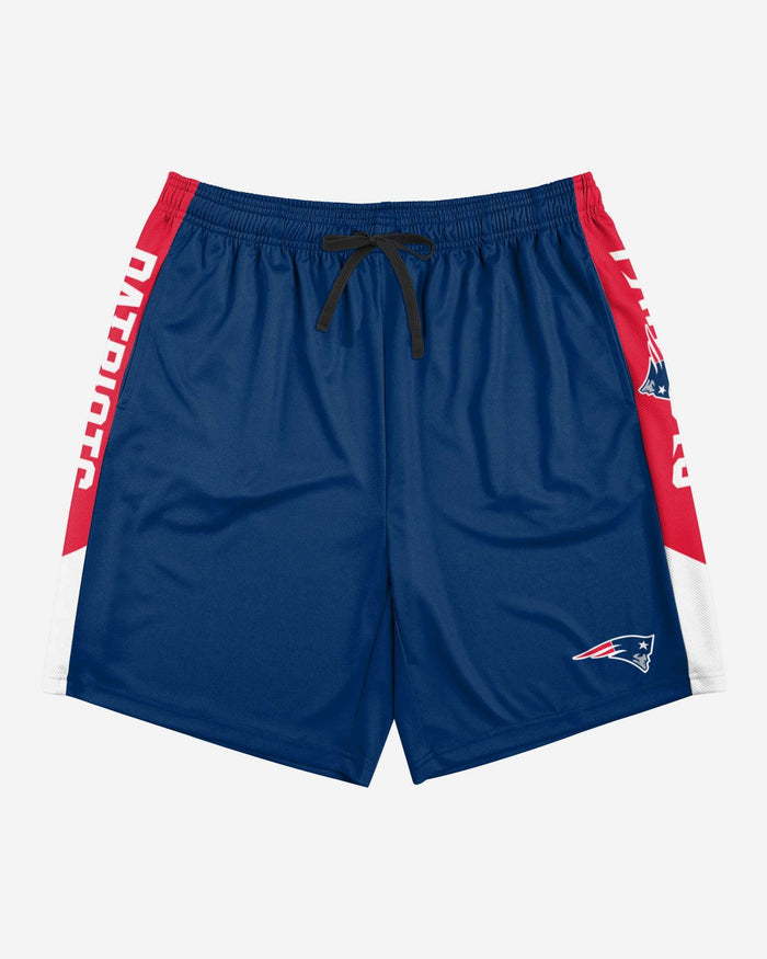 New England Patriots Side Stripe Training Shorts FOCO - FOCO.com