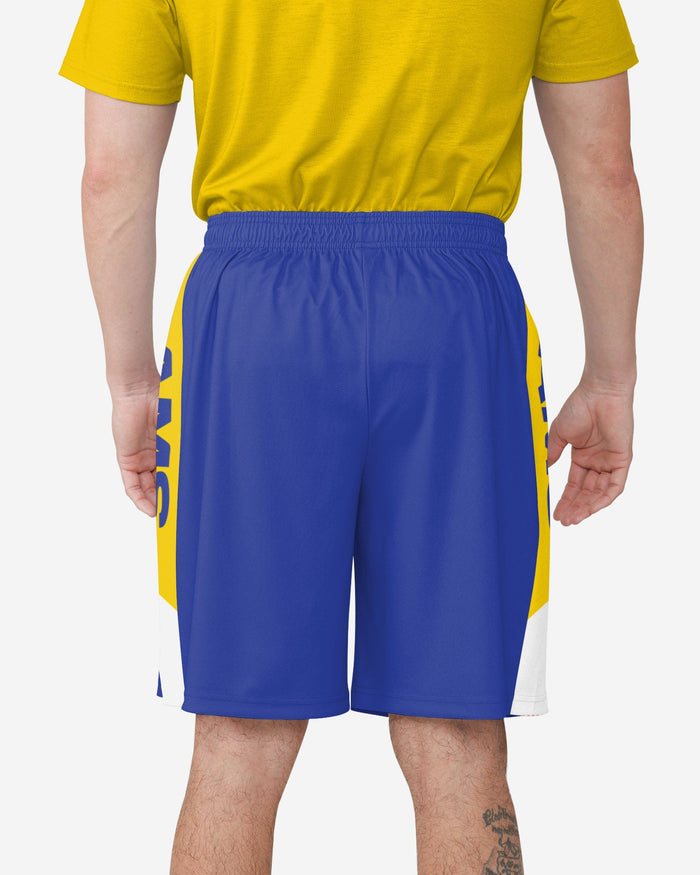 Los Angeles Rams Side Stripe Training Shorts FOCO - FOCO.com