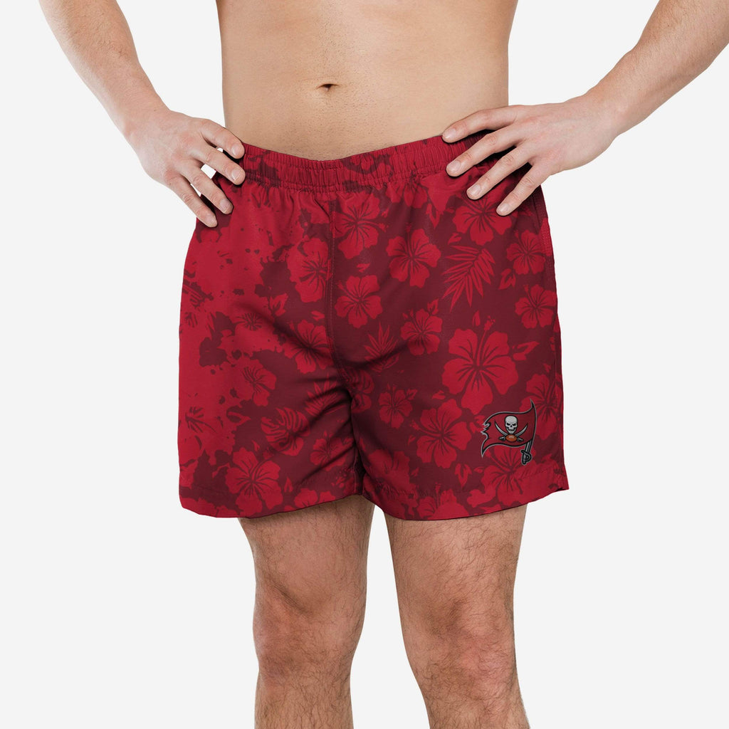 Tampa Bay Buccaneers Color Change-Up Swimming Trunks FOCO S - FOCO.com