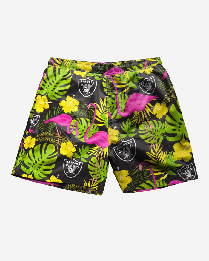 Las Vegas Raiders Highlights Swimming Trunks FOCO - FOCO.com