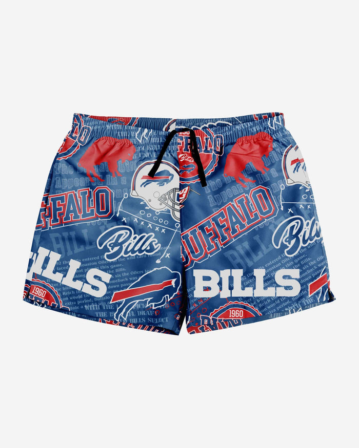 Buffalo Bills Logo Rush Swimming Trunks FOCO - FOCO.com