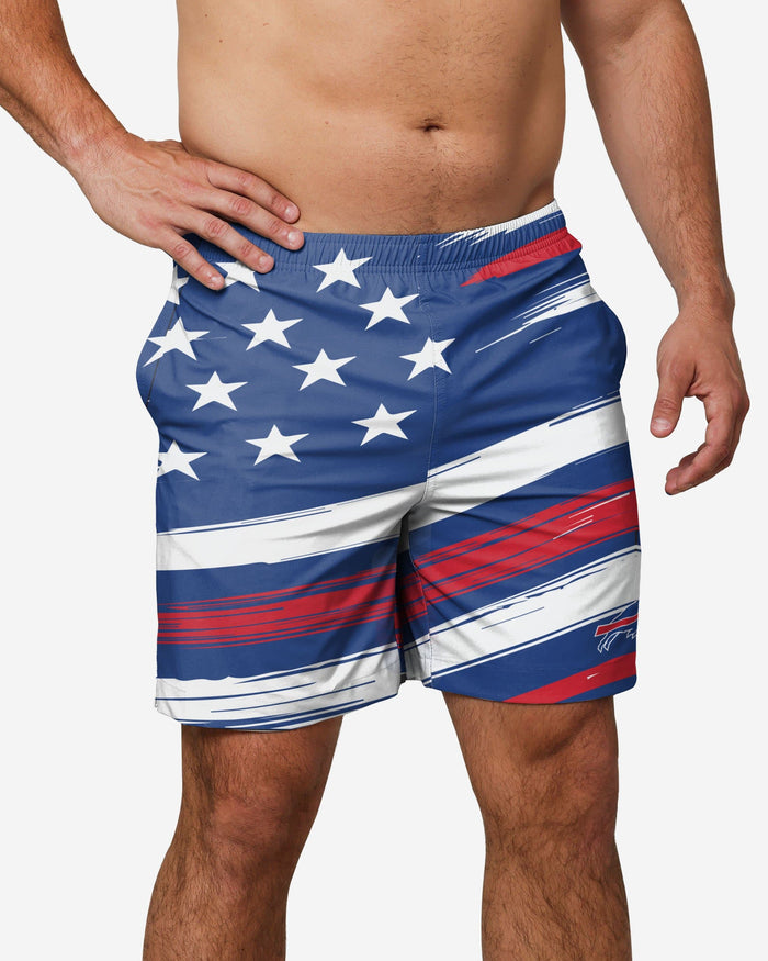 Buffalo Bills Americana Swimming Trunks FOCO S - FOCO.com