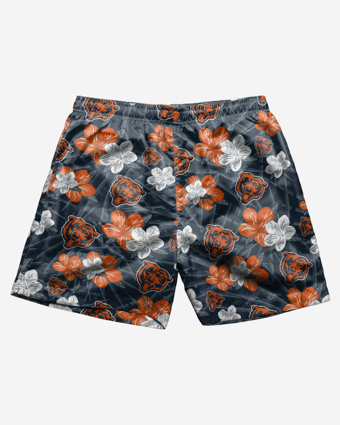 Chicago Bears Hibiscus Swimming Trunks FOCO - FOCO.com