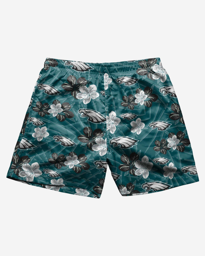 Philadelphia Eagles Hibiscus Swimming Trunks FOCO - FOCO.com