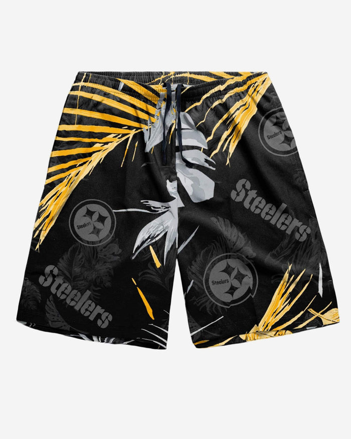 Pittsburgh Steelers Neon Palm Shorts FOCO - FOCO.com