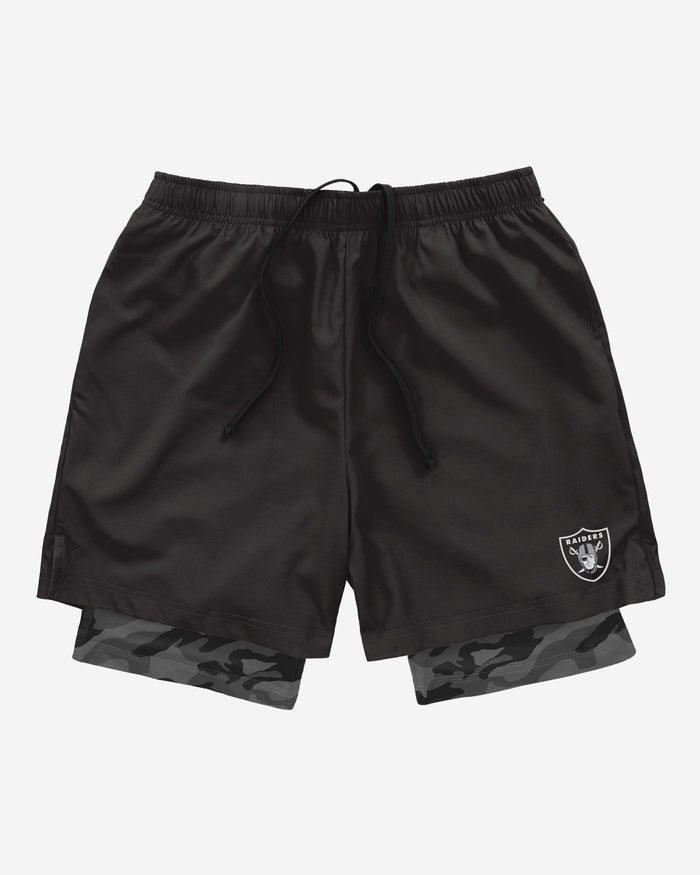 Las Vegas Raiders Team Color Camo Liner Shorts FOCO - FOCO.com