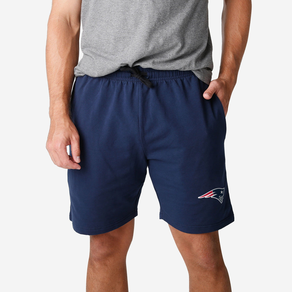New England Patriots Team Color Woven Shorts FOCO S - FOCO.com