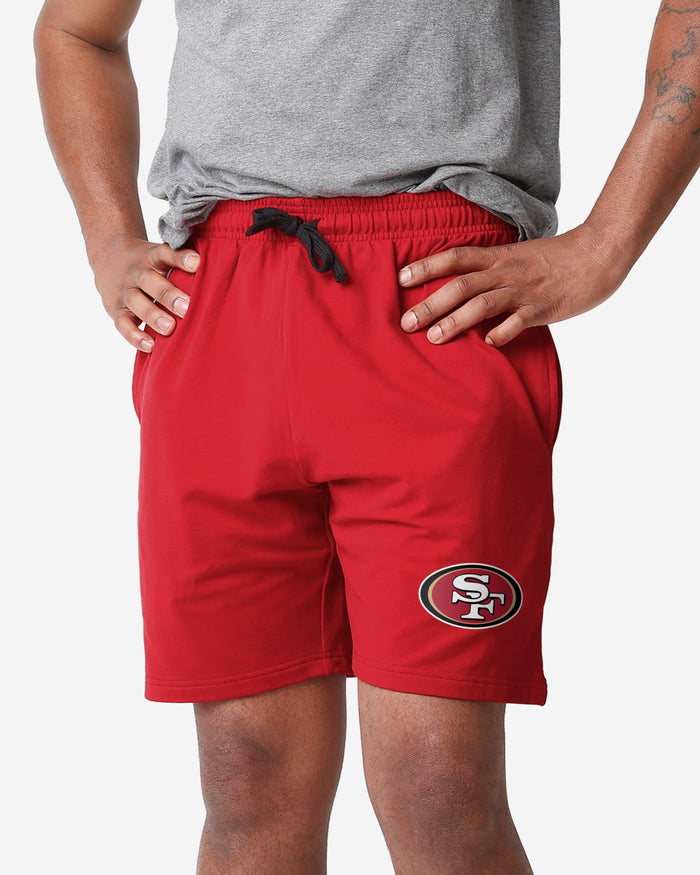 San Francisco 49ers Team Color Woven Shorts FOCO S - FOCO.com