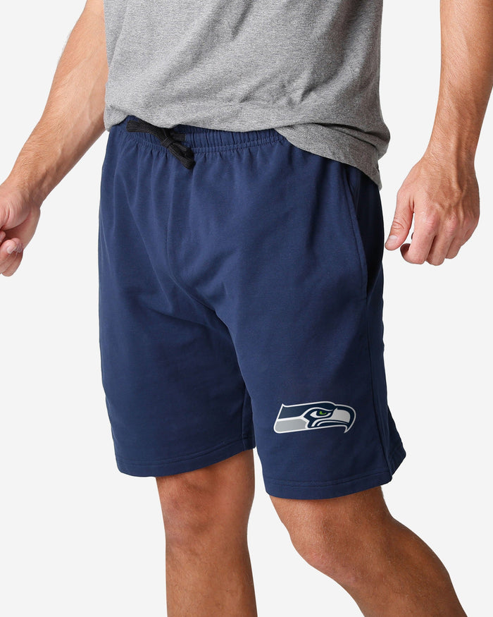 Seattle Seahawks Team Color Woven Shorts FOCO S - FOCO.com