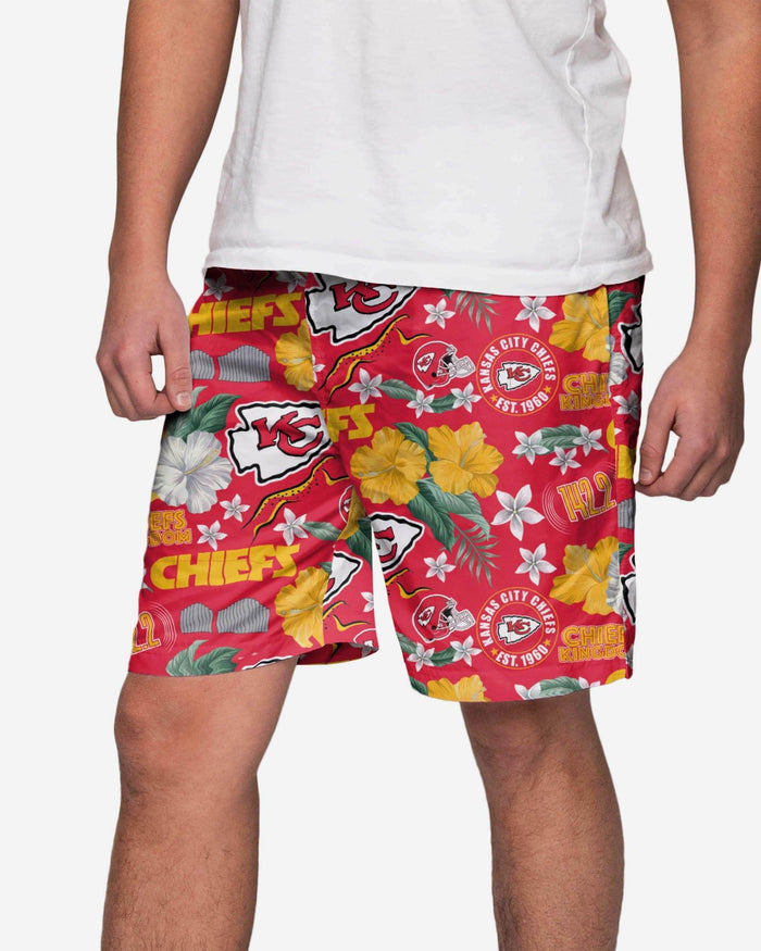 Kansas City Chiefs City Style Swimming Trunks FOCO S - FOCO.com